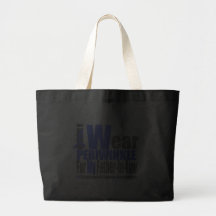 I Wear Periwinkle Ribbon For My Father-in-Law Tote Bag