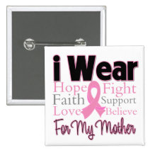 I Wear Pink Collage Mother - Breast Cancer