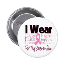I Wear Pink Collage Sister-in-Law Breast Cancer