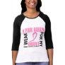 I Wear Pink For My Aunt 46 Breast Cancer T-shirt