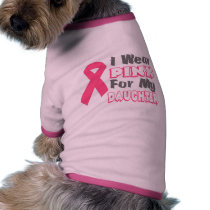 I Wear Pink For My Daughter (Version B) pet clothing