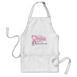 I Wear Pink For My Grandma Aprons