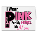 I Wear Pink For My Mom 19 BREAST CANCER cards