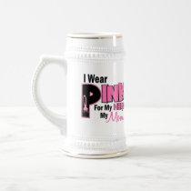 I Wear Pink For My Mom 19 BREAST CANCER Coffee Mugs