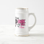 I Wear Pink For My Mom 19 BREAST CANCER Coffee Mugs