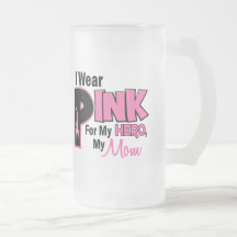 I Wear Pink For My Mom 19 BREAST CANCER Mug