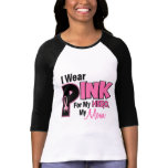 I Wear Pink For My Mom 19 BREAST CANCER Tshirt
