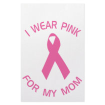 I Wear Pink For My Mom Breast Cancer Awareness stationery by irgcom I Wear Pink For My Mom Breast Cancer Awareness stationery