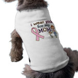 I Wear Pink for My Mom Kids Boys pet clothing