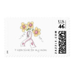 I Wear Pink For My Mom Stamp