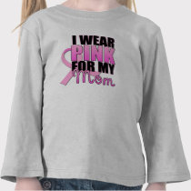 I Wear Pink for My Mom Toddler t-shirts