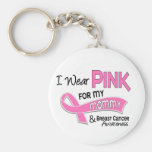 I Wear Pink For My Mommy 42 Breast Cancer Key Chain