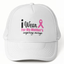 I Wear Pink For My Mother's Inspiring Courage hats