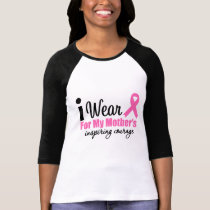 I Wear Pink For My Mother's Inspiring Courage t-shirts