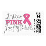 I Wear Pink For My Patients (Pink Ribbon Vers. C) Postage