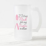 I Wear Pink For My Sister-in-Law Coffee Mugs