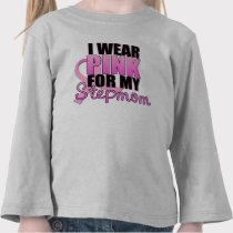 I Wear Pink for My Stepmom t-shirts