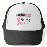 I Wear Pink For My Wife hats
