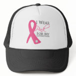I Wear Pink Godmother Breast Cancer hats