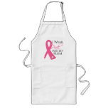 I Wear Pink Mom Breast Cancer aprons
