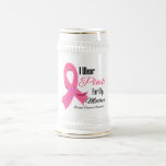 I Wear Pink Ribbon Breast Cancer Mother Coffee Mugs