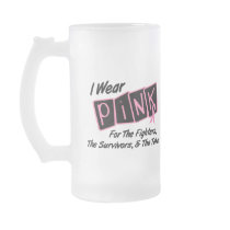 I Wear Pink Ribbon For FST 8 Breast Cancer mugs by awarenessgifts I Wear Pink Ribbon For FST 8 Breast Cancer mugs