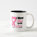I Wear Pink Ribbon For My Aunt Mug