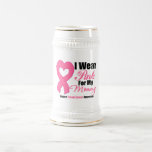 I Wear Pink Ribbon For My Mommy Coffee Mug