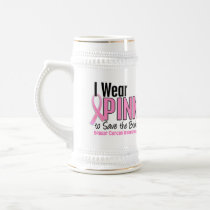 I Wear Pink To Save The Boobs 10 Breast Cancer Coffee Mug