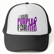 I Wear Purple For ME 6 Crohn’s Disease Trucker Hat