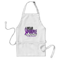 I Wear Purple For My Best Friend 10 Lupus Aprons