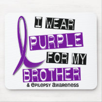 I Wear Purple For My Brother 37 Epilepsy Mouse Pad
