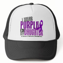 I Wear Purple For My Daughter 6 Crohn’s Disease Hat