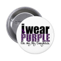 I Wear Purple For My Daughter buttons