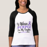 I Wear Purple For My Daughter T Shirt