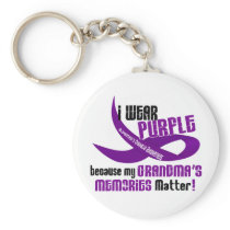 I Wear Purple For My Grandma’s Memories 33 Key Chains