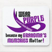 I Wear Purple For My Grandma’s Memories 33 Mouse Pad