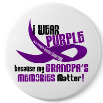 I Wear Purple For My Grandpa’s Memories 33 Pins