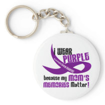 I Wear Purple For My Mom’s Memories 33 Key Chains