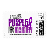 I Wear Purple For My Mommy 6 Crohn’s Disease Postage Stamps