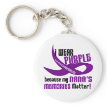 I Wear Purple For My Nana’s Memories 33 Keychains