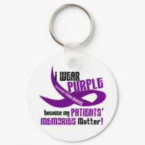 I Wear Purple For My Patients’ Memories 33 keychains by awarenessgifts I Wear Purple For My Patients’ Memories 33 keychains