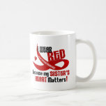 I Wear Red For My Sister 33 Mug
