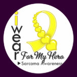 I Wear Sarcoma Ribbon For My Hero