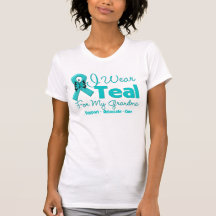 I Wear Teal For My Grandma T-shirt