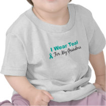 I Wear Teal For My Grandma Tees