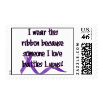 I wear this ribbon because.... Postage stamps