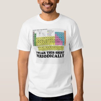 "I Wear This Shirt Periodically" T-shirt