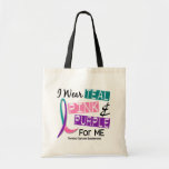 I Wear Thyroid Cancer Ribbon For Me 37 Bag