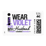 I Wear Violet For My Husband stamps